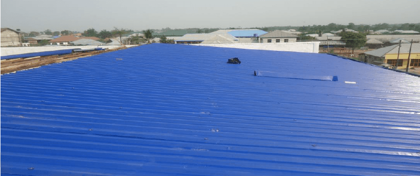 BRC roof reconstruction works